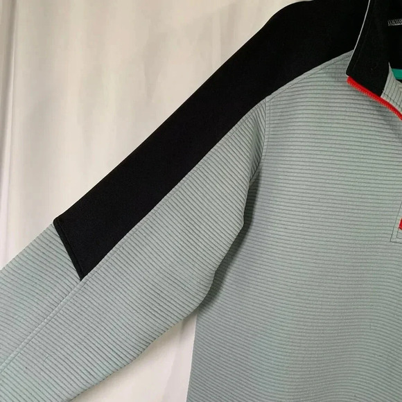 Footjoy Jacket Men's Large Grey 1/4 Zip Long Sleeve Brookridge Golf Pullover - Picture 8 of 12